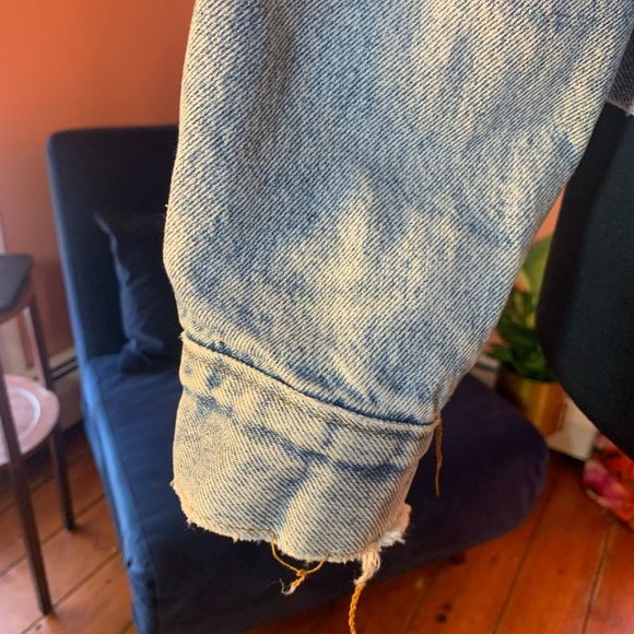 19802 Levis Jean Jacket Men’s 42 R 70506-0216 4 Pocket USA Made Denim - Picture 10 of 11